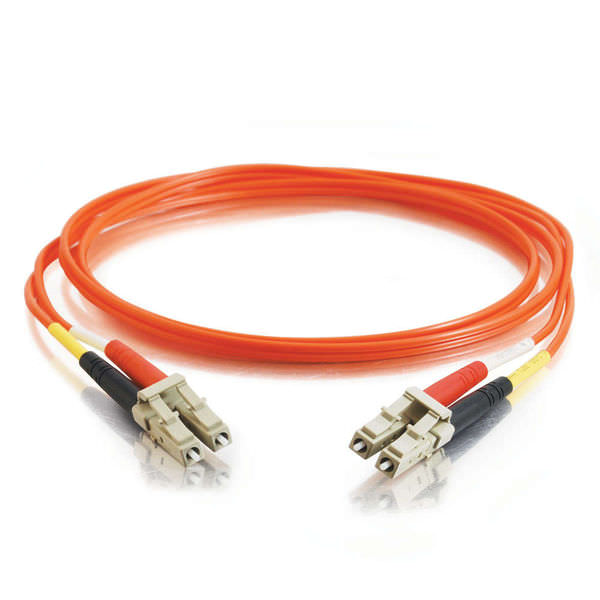 10m LC-LC 62.5/125 OM1 Duplex Multimode Fiber Optic Cable - Plenum CMP ...