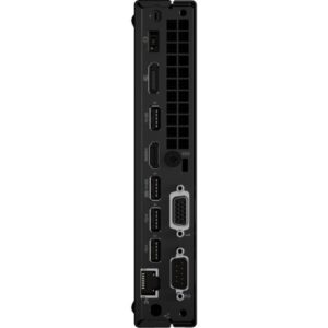 Lenovo ThinkCentre M75q Gen 2 11JN002RUS Desktop Computer - AMD Ryzen 7 PRO 5750GE Octa-core (8 Core) 3.20 GHz - 16 GB RAM DDR4 SDRAM - 512 GB NVMe M.2 PCI Express PCI Express NVMe SSD - Tiny - Black - AMD PRO 500 chipset Chip - Windows 11 Pro 64-bit - AMD Radeon Graphics DDR4 SDRAM - English Keyboard - IEEE 802.11ac - 65 W - TAA Compliance
