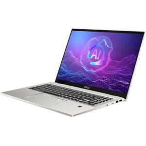 MSI Prestige 16 AI 16" 4K OLED Ultrabook Laptop AMD Ryzen AI 9-365 Radeon Graphics 32GB 1TB SSD Win 11 Pro 3 year Warranty - 16" 16:10 aspect ratio 4K resolution 165Hz 100% DCI-P3 - Gray Color