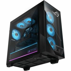 Asus ROG G700 G700TF-DS774 Gaming Desktop Computer - Intel Core Ultra 7 265F - 16 GB - 1 TB SSD - Black - Intel B860 Chip - Windows 11 Home - NVIDIA GeForce RTX 5070 PRIME 12 GB GDDR7 - 850 W